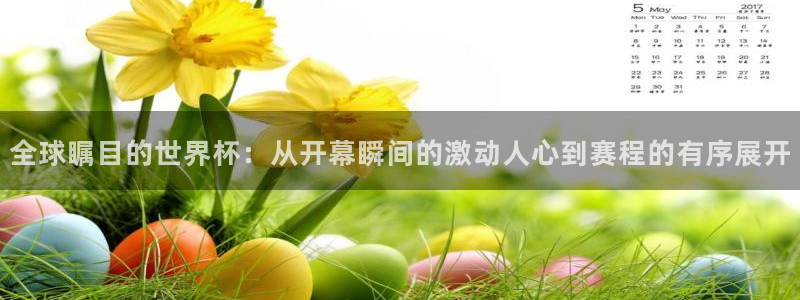 世界杯赛程表2026：全球瞩目的世界杯：从开幕瞬间的激动人心到赛程的有序展开